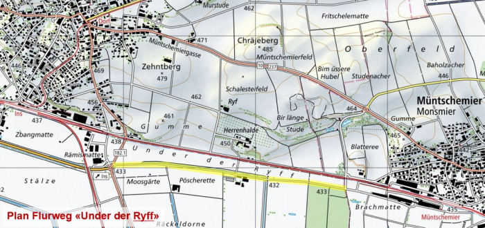 Plan Flurweg "Under der Ryff"